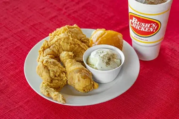 Bush’s Chicken 3 Piece Chicken Meal