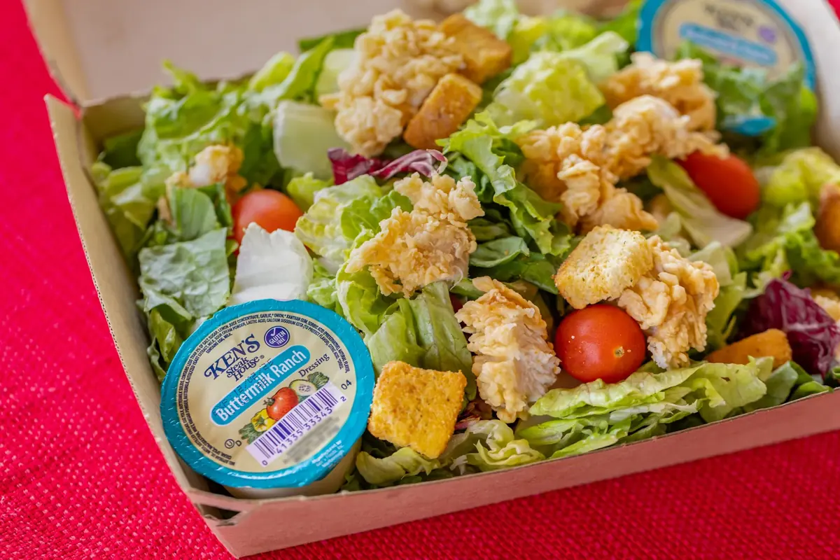 Bush’s Chicken Garden Salad Combo