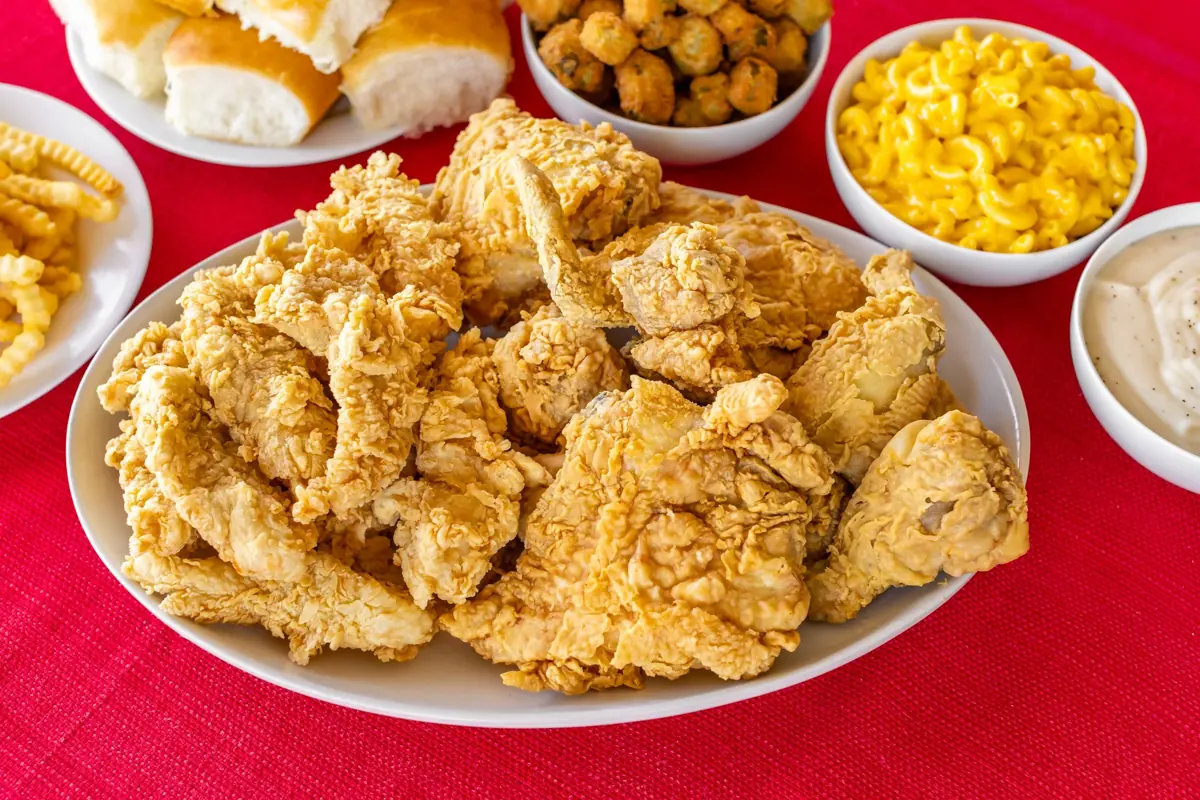 12 tenders combo meal with rolls and sides