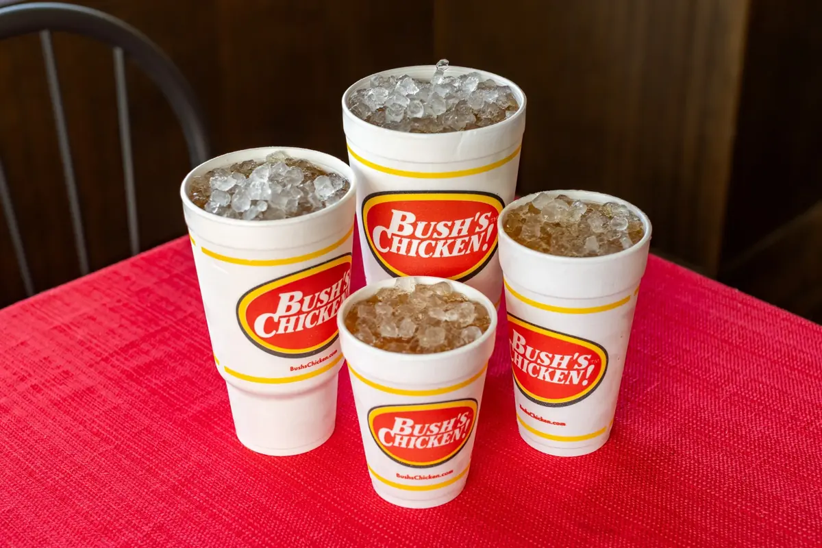 Bush’s cups in every size